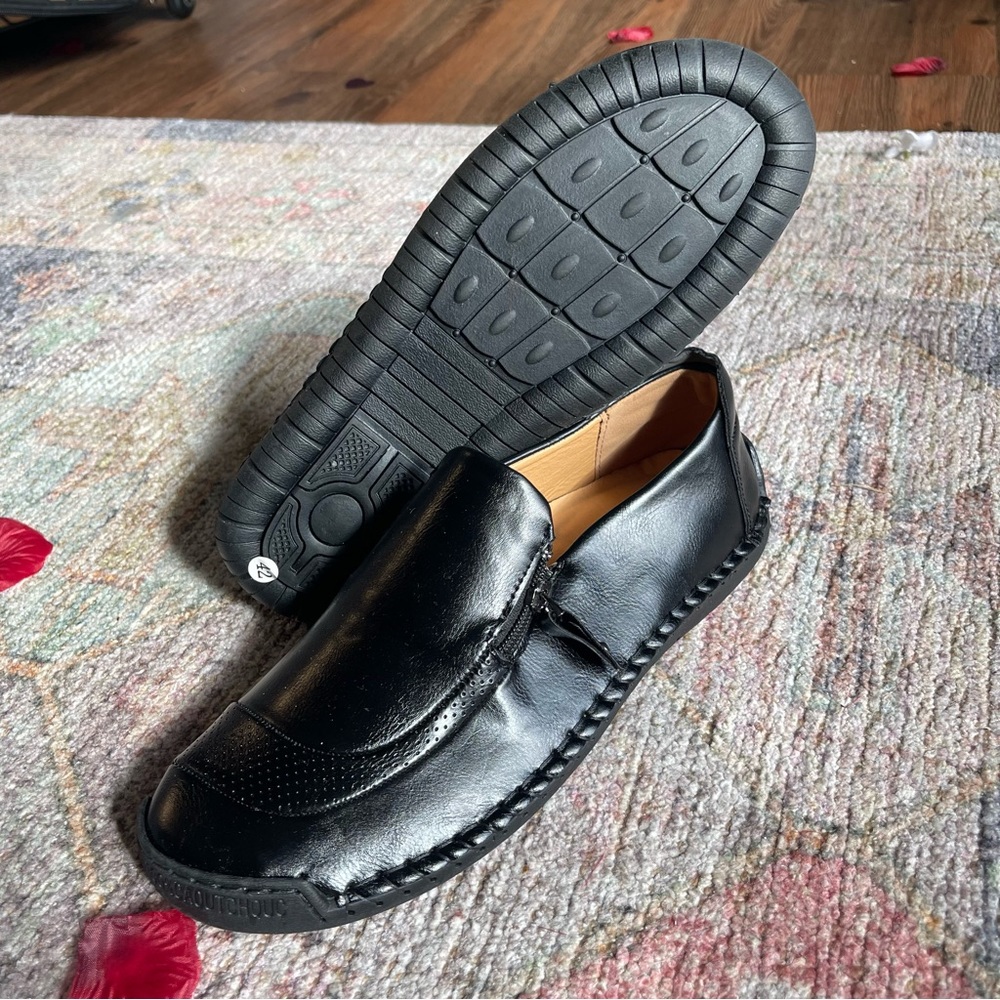 Leather Caoutchouc Loafer